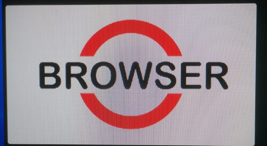 Browser app logo for Android TV and Firestick with virtual mouse support to browse YouTube, Facebook, and TikTok easily