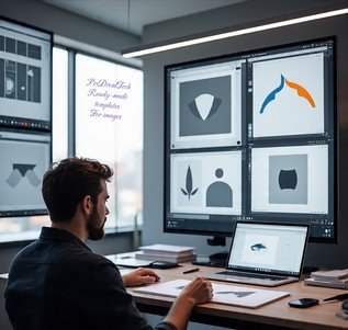 AI templates and mockups