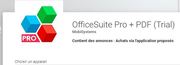 OfficeSuite screenshot